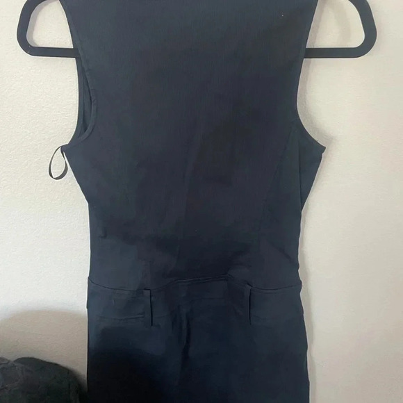 Express stretch zip up midi dress size 1/2 - Picture 2 of 3